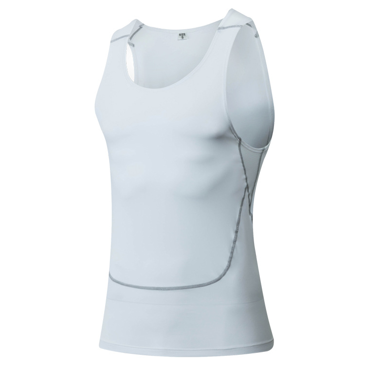 Men's Elastic, Sweat - Wicking & Quick - Dry Athletic Tank Tops 1006