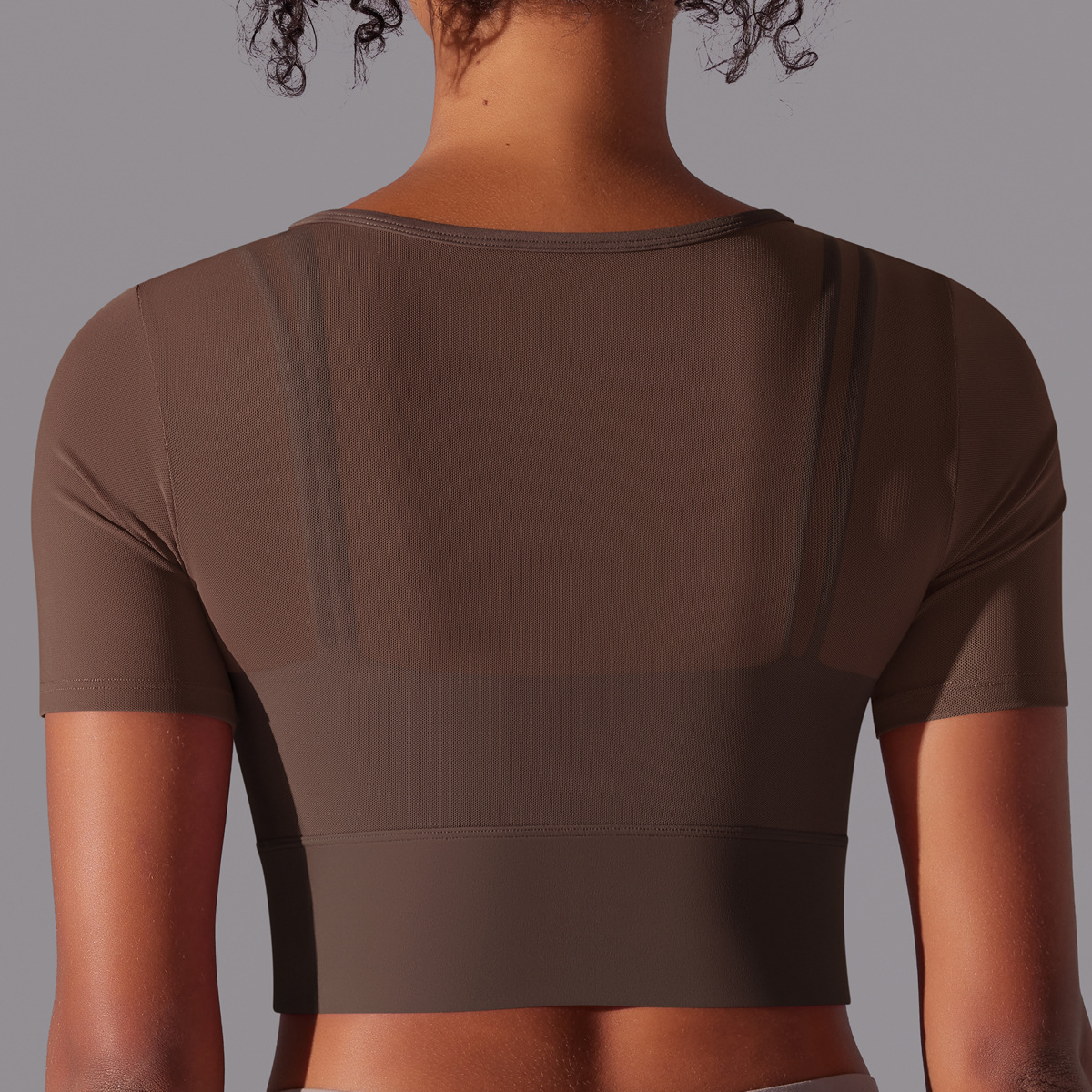  Shockproof Push-Up Backless Yoga Vest 7039