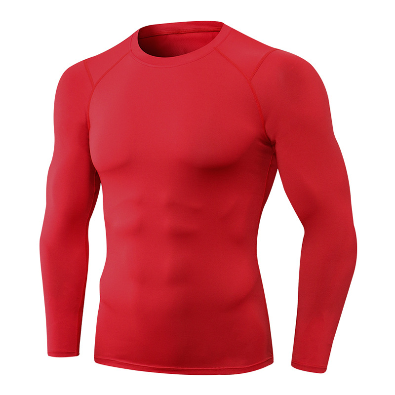 Men's High Elasticity Quick-Dry Sports Long-Sleeved Shirt 11515