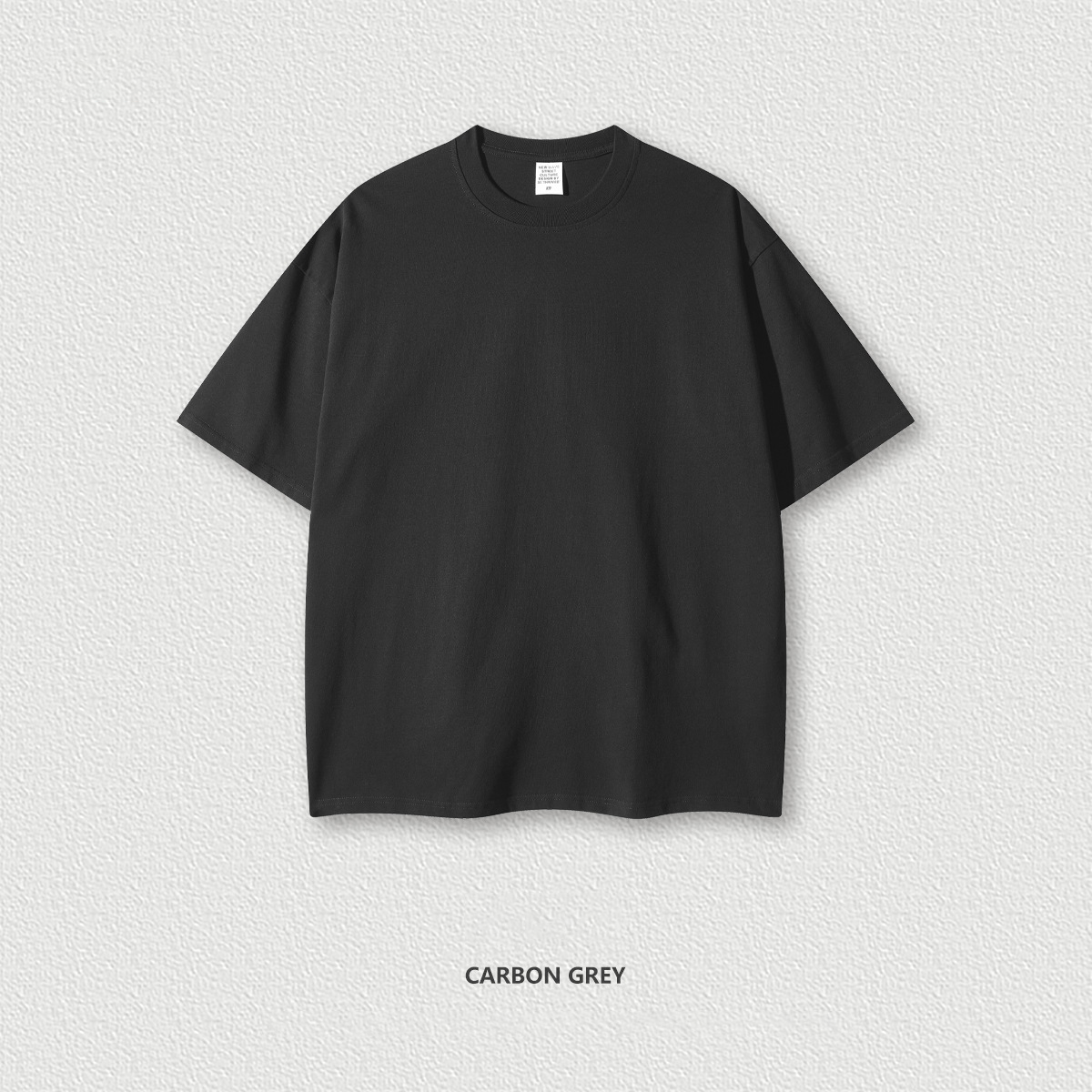  Earth Tone Short Sleeve Teen Loose White T-Shirt BE1199