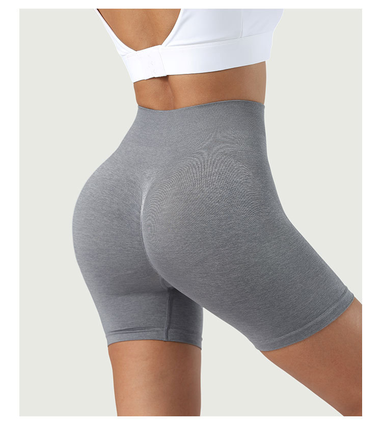 Seamless  Butt-Lifting Yoga Shorts LXBK303