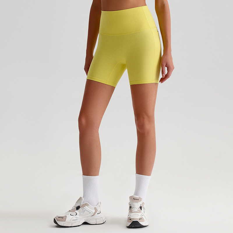 High-waisted Seamless Slimming Fitness Shorts SKL-LQ0256
