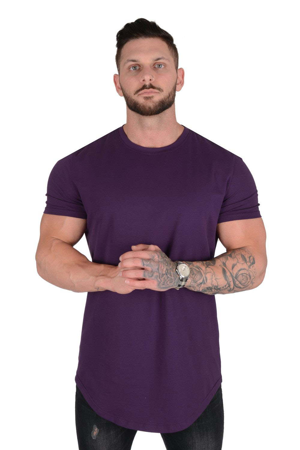 Men's Loose Fit Sports Short Sleeve T-Shirt TX115