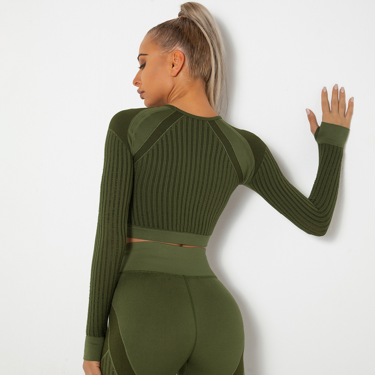  Breathable Tight Fitness Long-Sleeve for Women 6301