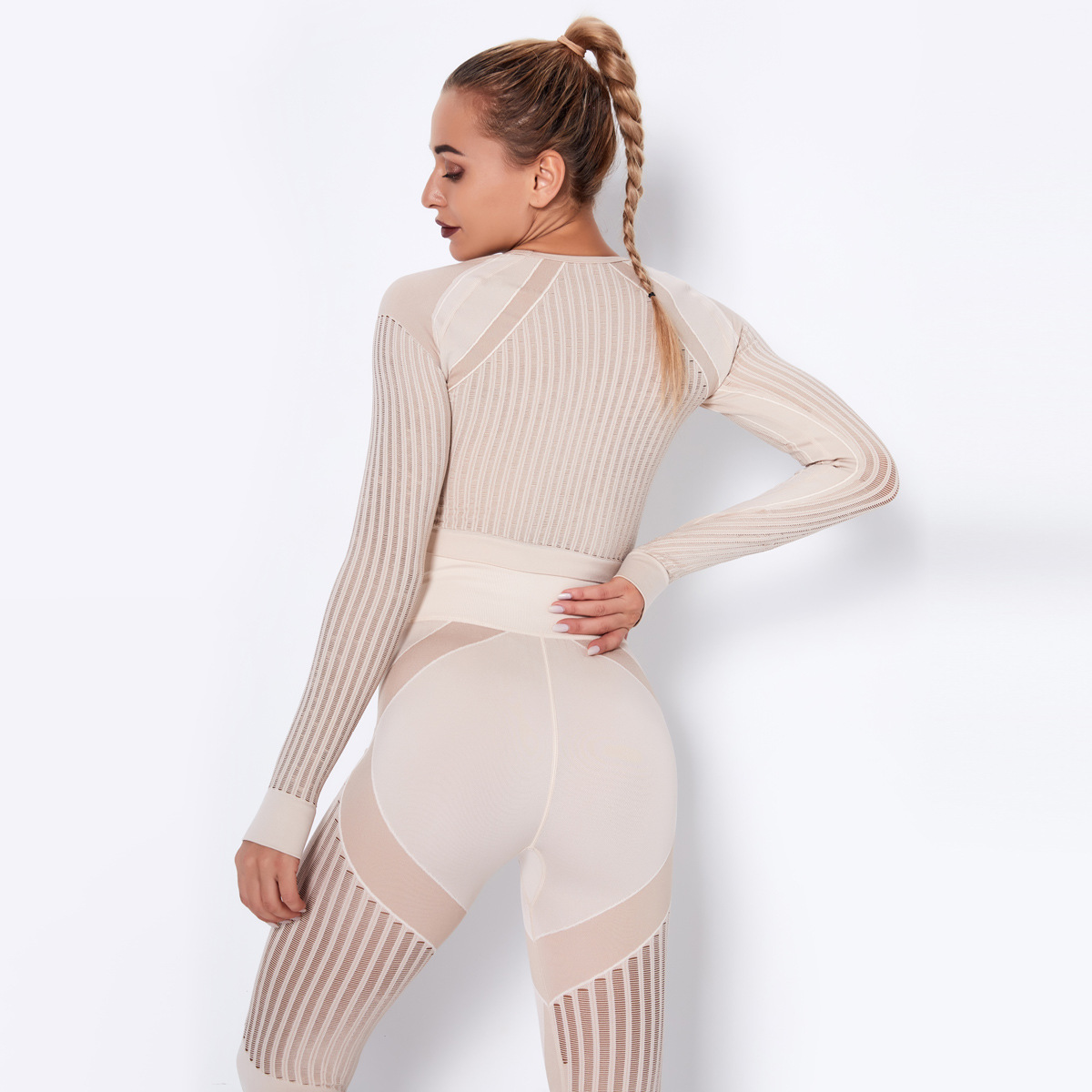  Breathable Tight Fitness Long-Sleeve for Women 6301