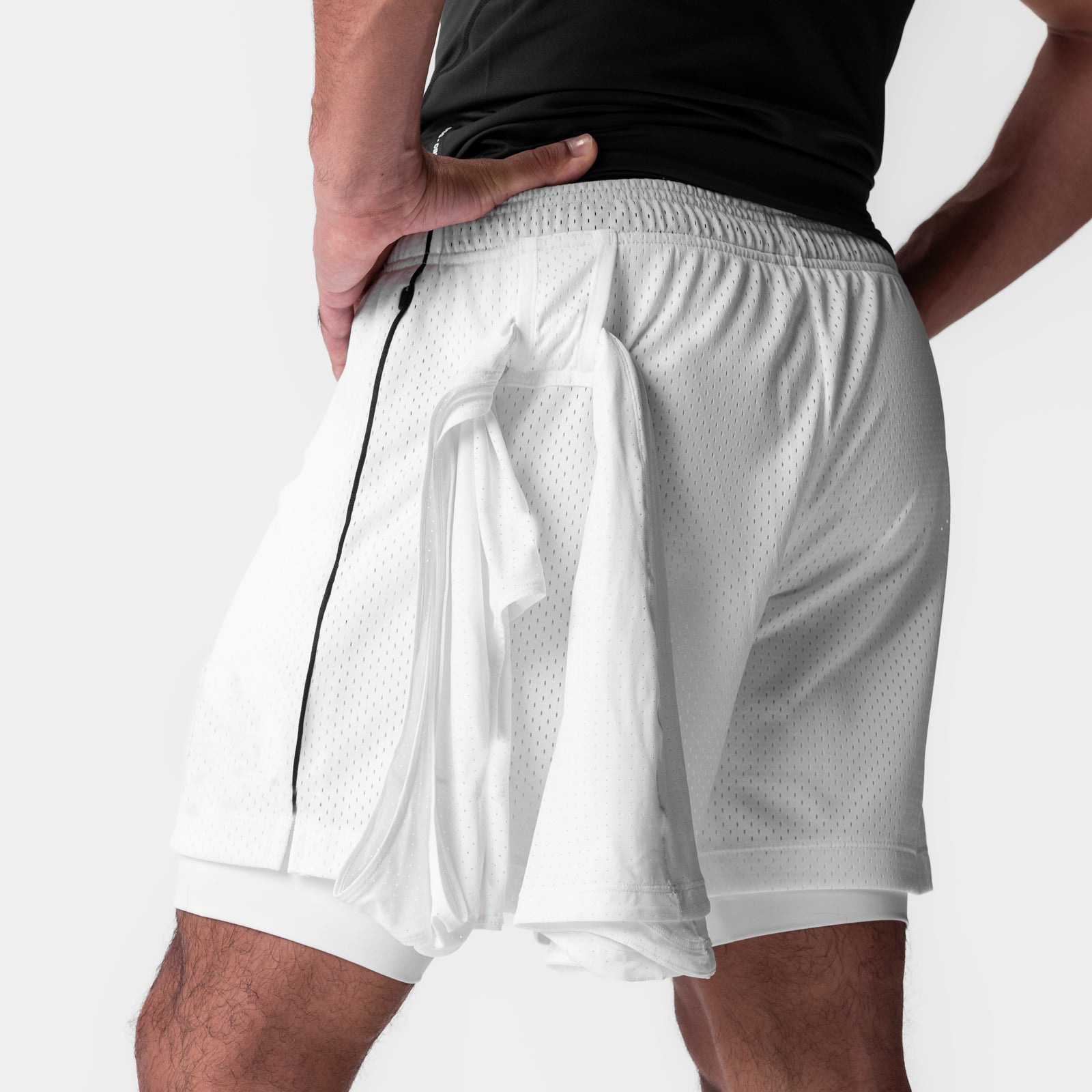 Men's Zipper Pocket Shorts SWDK01