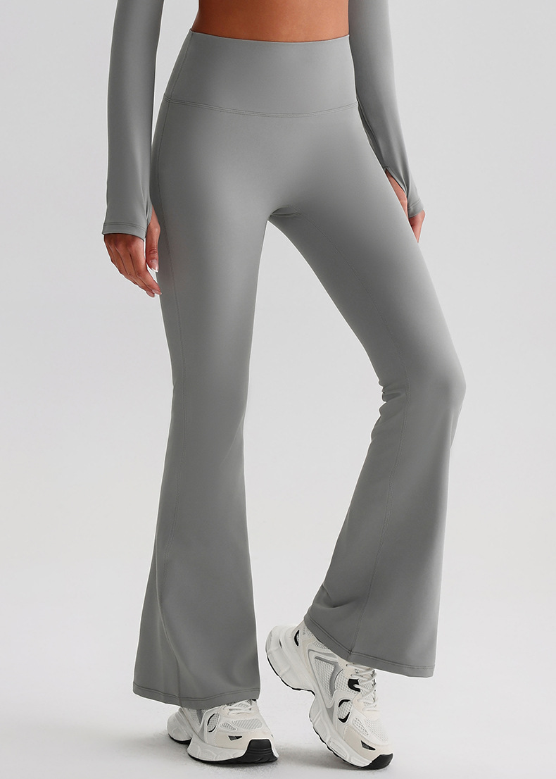 Yoga Pants for women High-waisted Hip-lifting Slightly Flared Leggings SKL-LQ8006