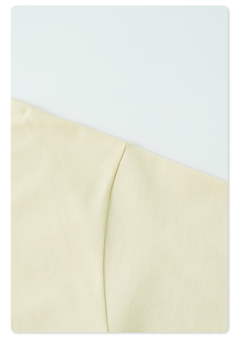 Spring Summer Solid Color Short Sleeve T-Shirt BES2501