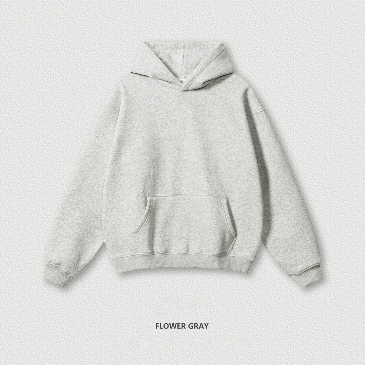  Casual Loose Fleece-Lined Hoodie BEW2406