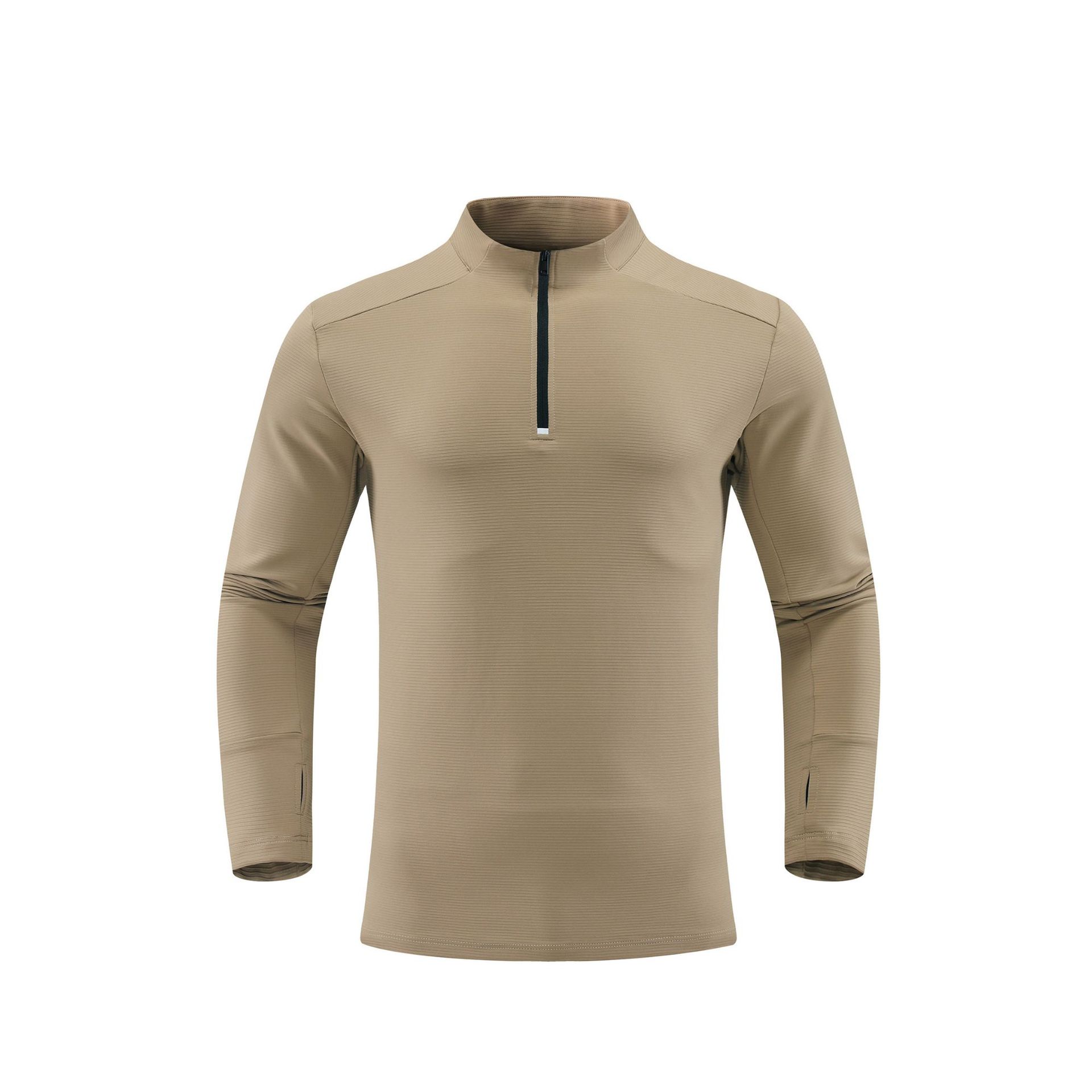 Men's Quick Dry Half Zip Long Sleeve Tops C42111