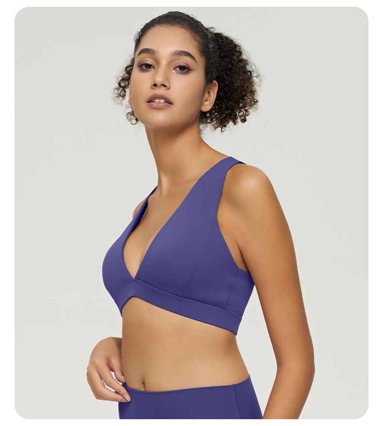 Nude - feeling Yoga Vest with Straps suitable for Running and Fitness SKL-QY-B3088