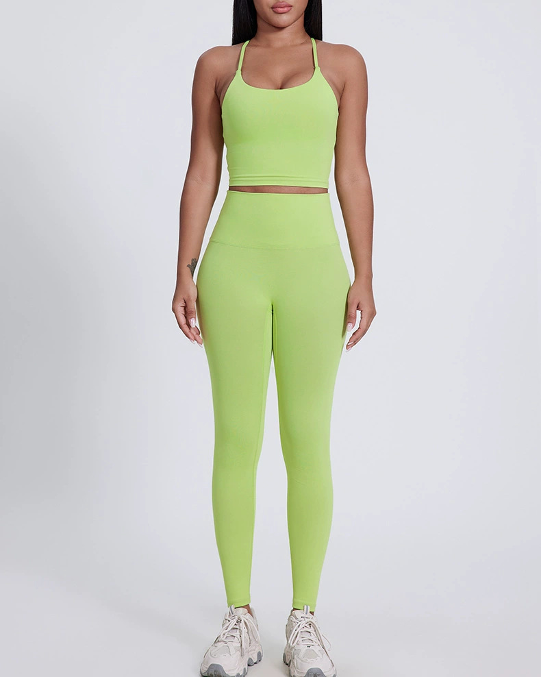 Cool-Feel Bright Color Yoga Leggings SKL-LQ5038