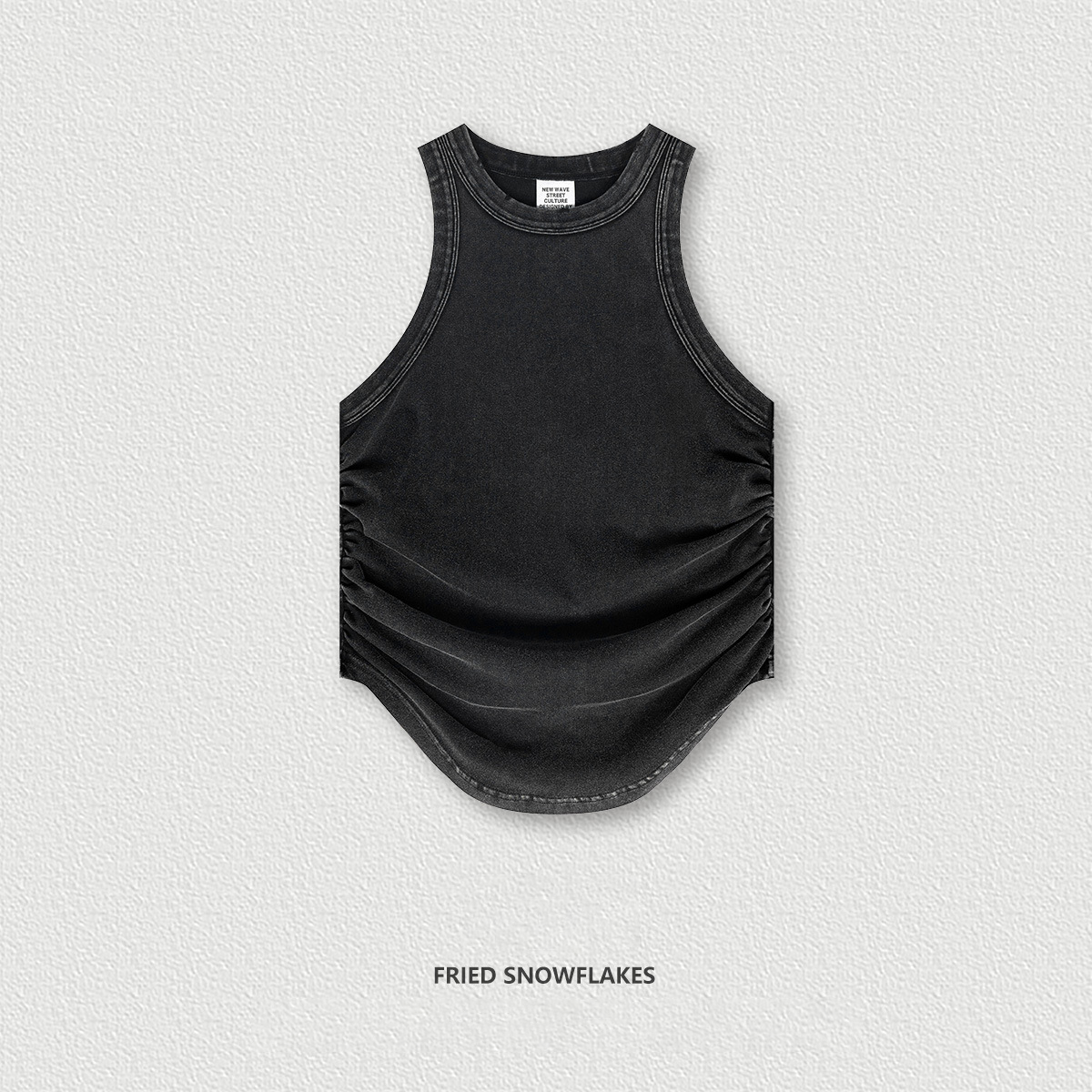  Women's Sexy Pleated Tank Top BEN915