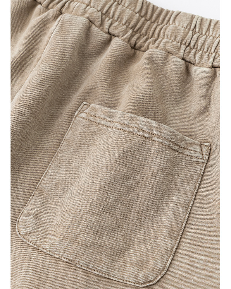 Unisex Casual Cuffed Capri Pants BEK2592