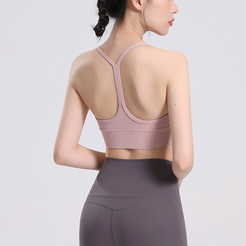 Halter Neck Sports Bra for Yoga SKL-QY22212 