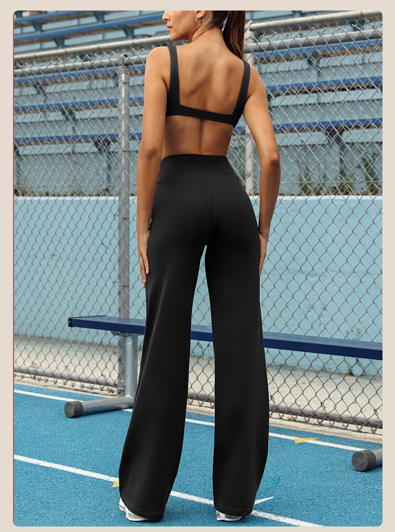 Dopamine Aesthetic Naked-Sensation Double-Sided Fleece Lined Yoga Sports Bra SKL-QY-B3063