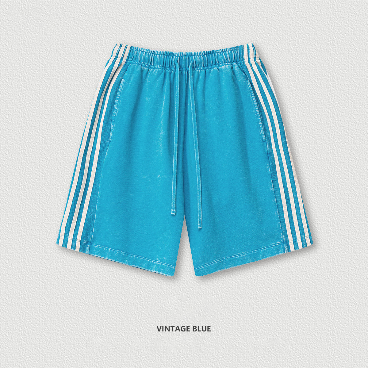 Casual Loose Shorts Side Stripes BEK25127