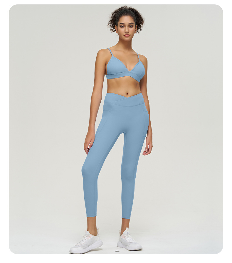 Sports Bra with High-Waisted Butt-Lifting Slim-Fit Yoga Bra SKL-QY-B3084