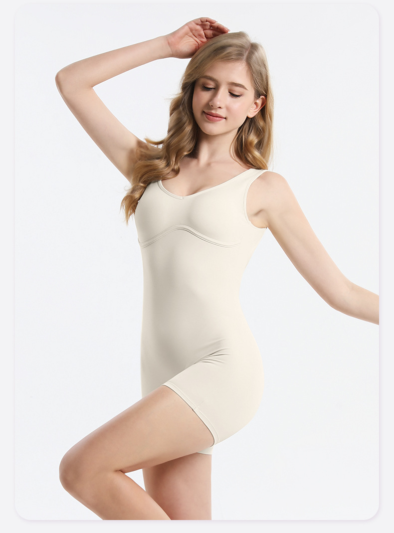 Sleeveless One-Piece Yoga Jumpsuit for Low-Intensity Running & Fitness SKL-QY-K3540