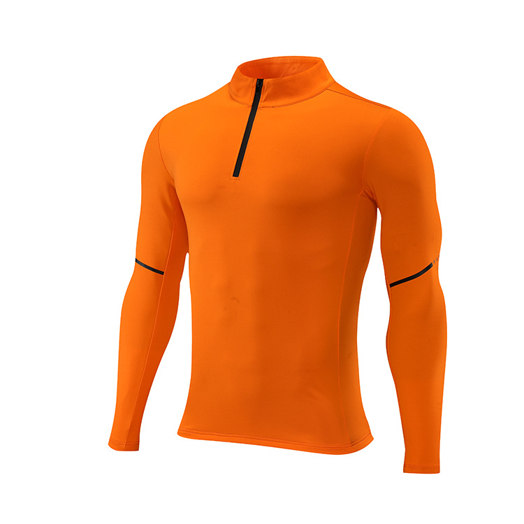  Men's Round Neck Quick Dry Long Sleeve Shirt 807