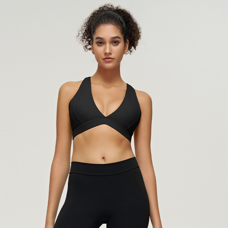 Nude - feeling Yoga Vest with Straps suitable for Running and Fitness SKL-QY-B3088