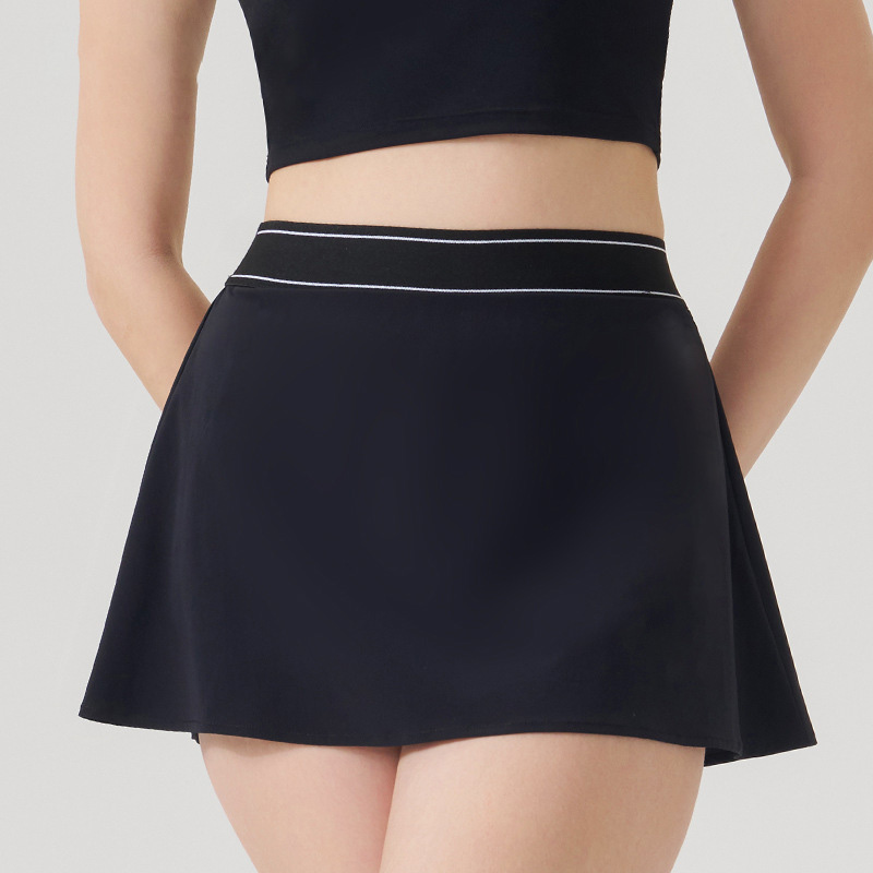 Anti-Sheer Tennis Skirt SKL-QY-K4605