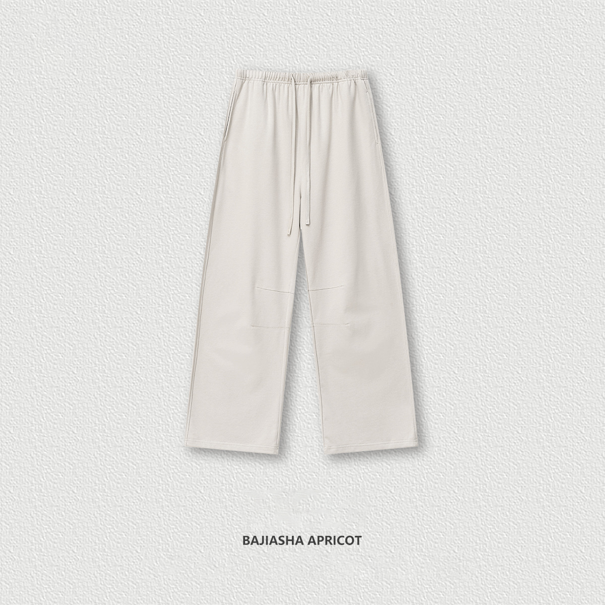 Athletic Casual Pants Unisex Loose Straight Leg Long Pants  BEK25136