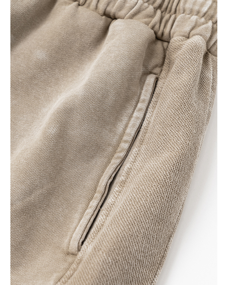 Washed Distressed Loose Shorts BEK25107