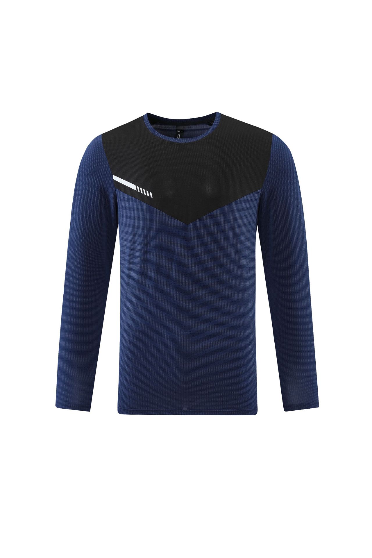Men's Breathable Sweat-Wicking Crew Neck Long Sleeve Tops 878