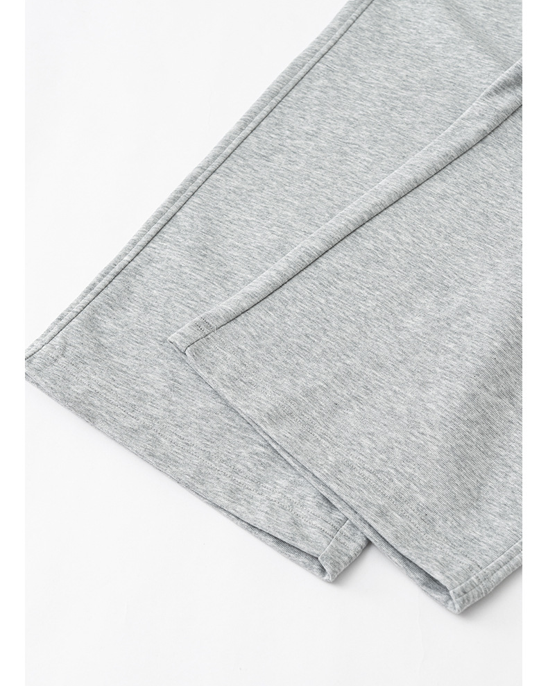 Wide Leg Athletic Straight Leg Sweatpants BEK25154