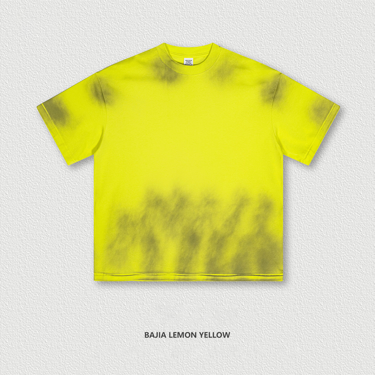 Small Neckline Distressed Short Sleeve T-Shirt BES2019