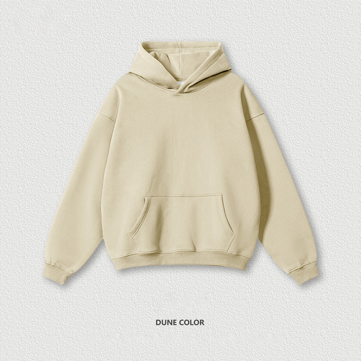  Casual Loose Fleece-Lined Hoodie BEW2406