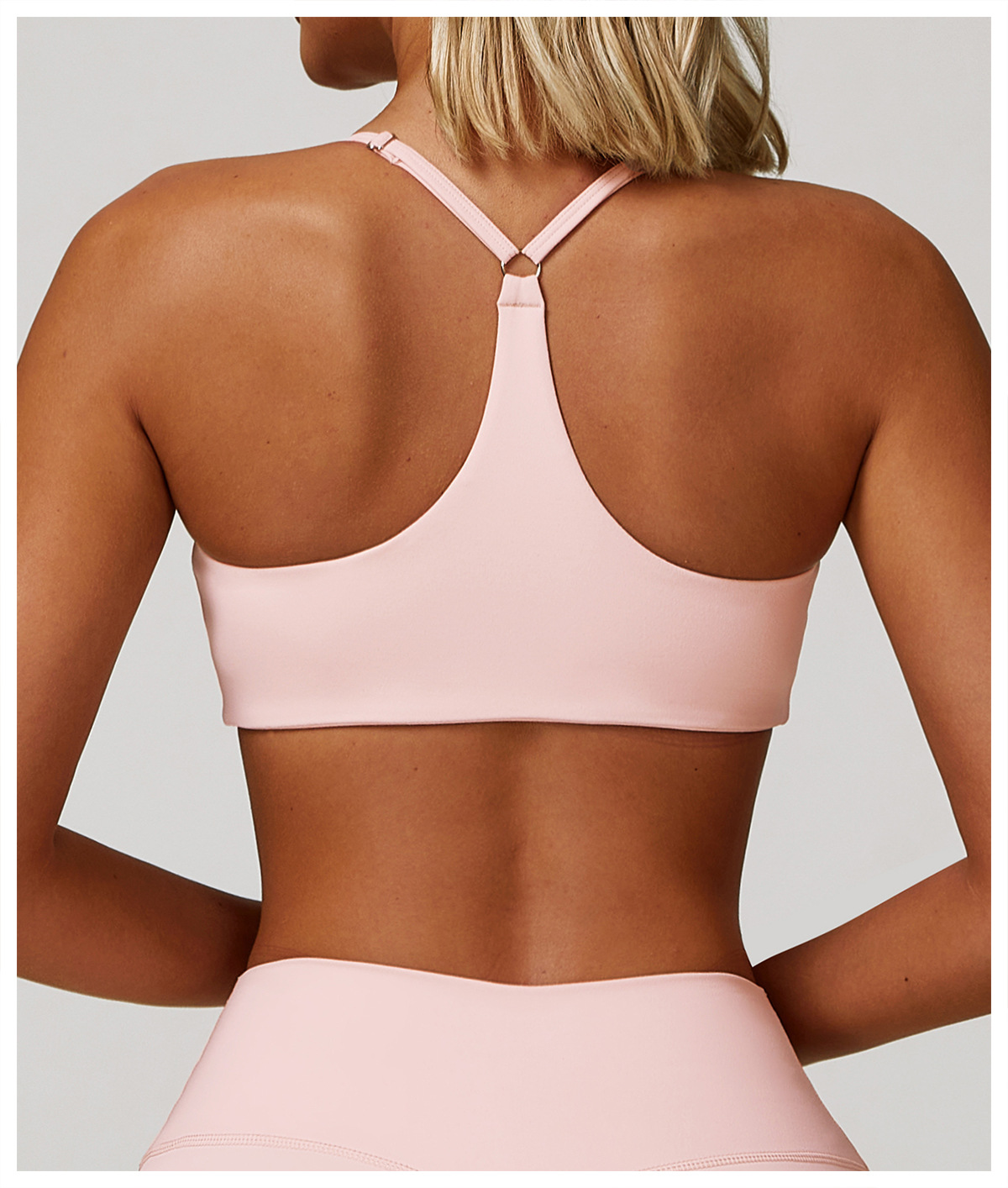 Women's Fleece Lined Y-Back Sports Bra 5061