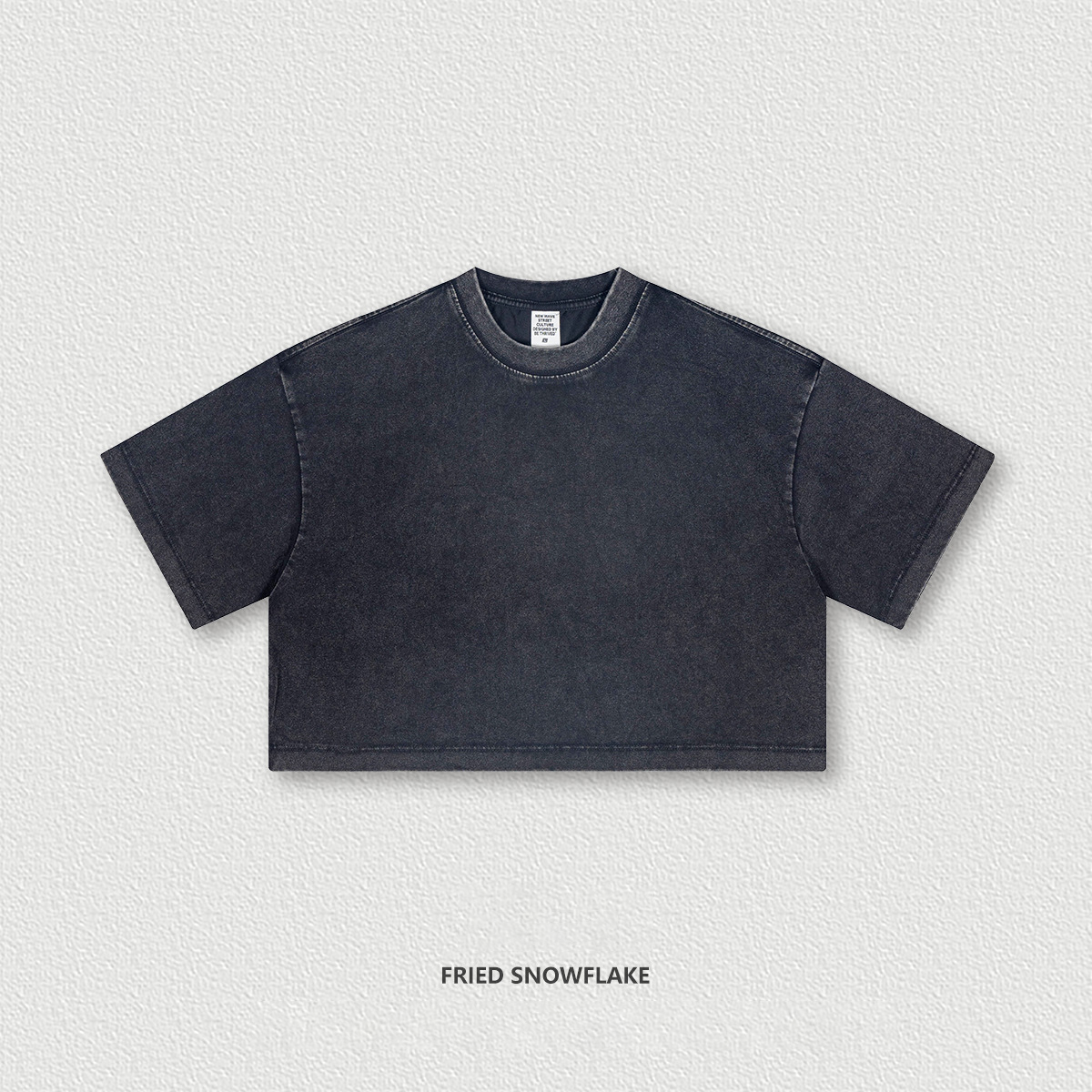 Cropped Loose Athletic Short Sleeve Crop Top BEN907