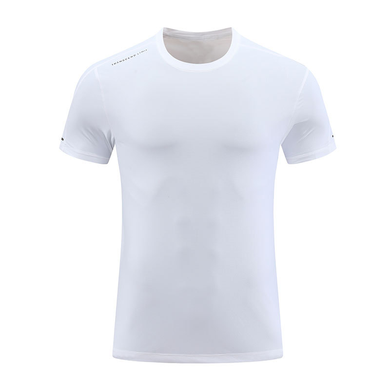 Men's Ice Silk Sport Short Sleeve T-Shirt with Sun Protection  4111006