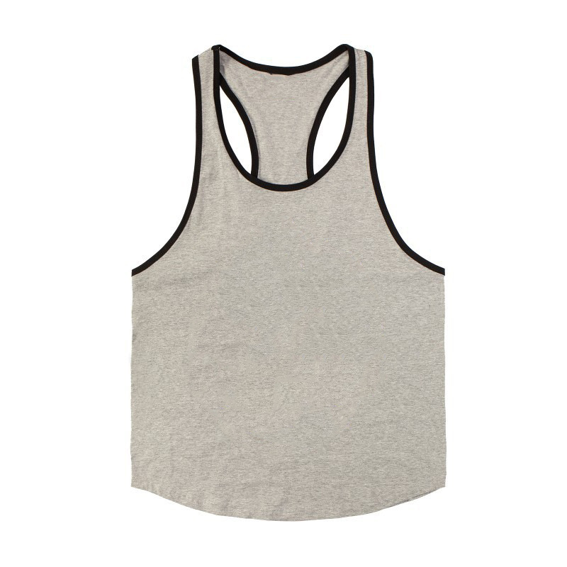 Men's Multi-color Cotton Athletic Fitness Tank Top BX902