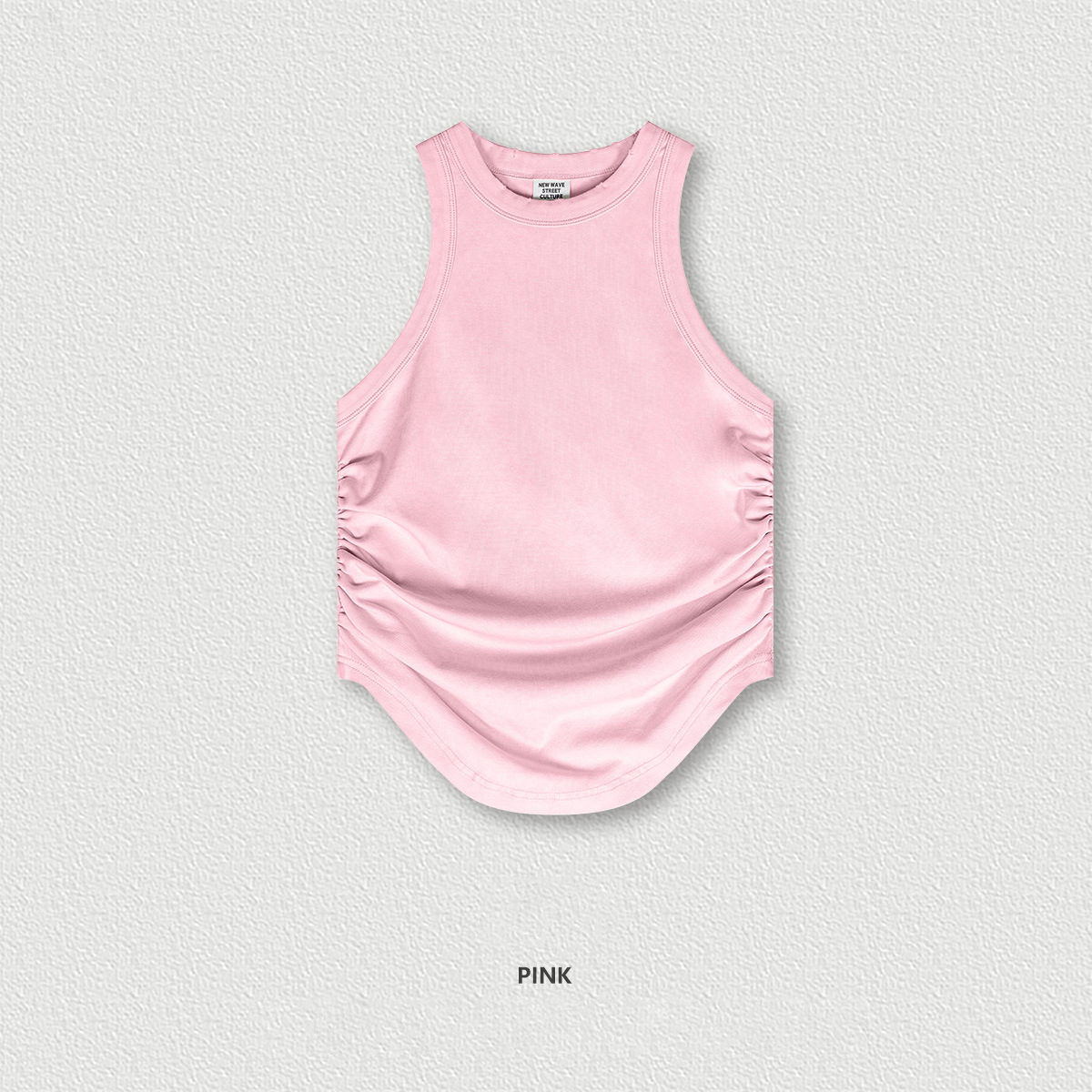  Women's Sexy Pleated Tank Top BEN915
