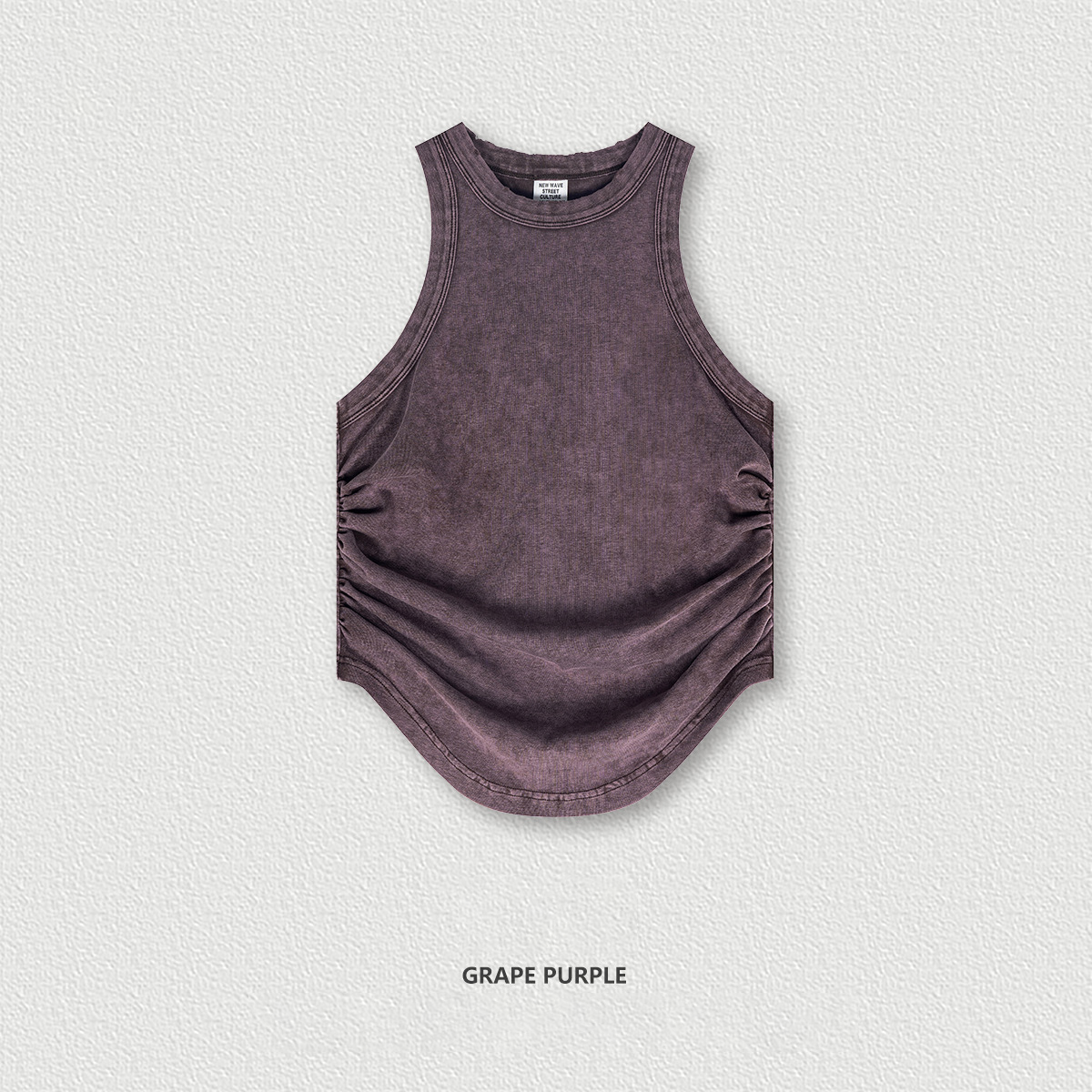  Women's Sexy Pleated Tank Top BEN915