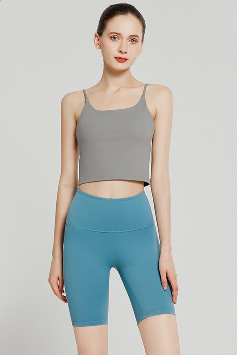Fitness Cycling Capri Pants Hip-Lifting Yoga Shorts SKL-QY22204