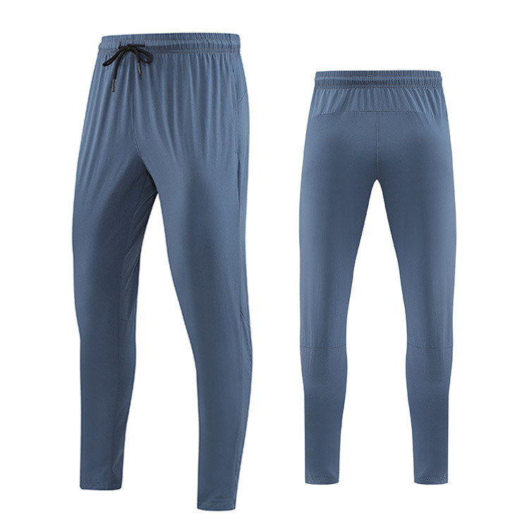 Men's Ice Silk Thin Quick Dry Sports Long Pants 5592