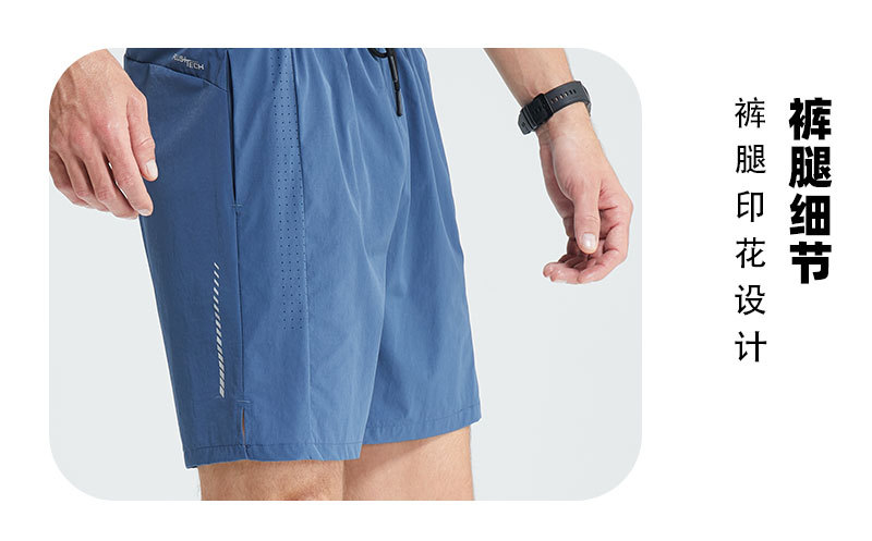 Men's Mesh Print Quick-Dry Shorts 4114002