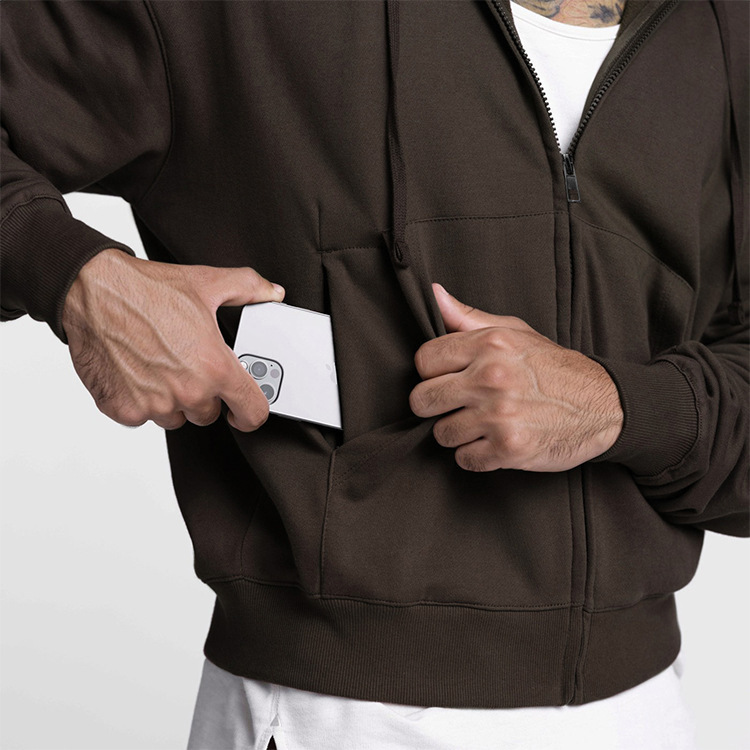 Men's Hooded Zipper Jacket KSWY913