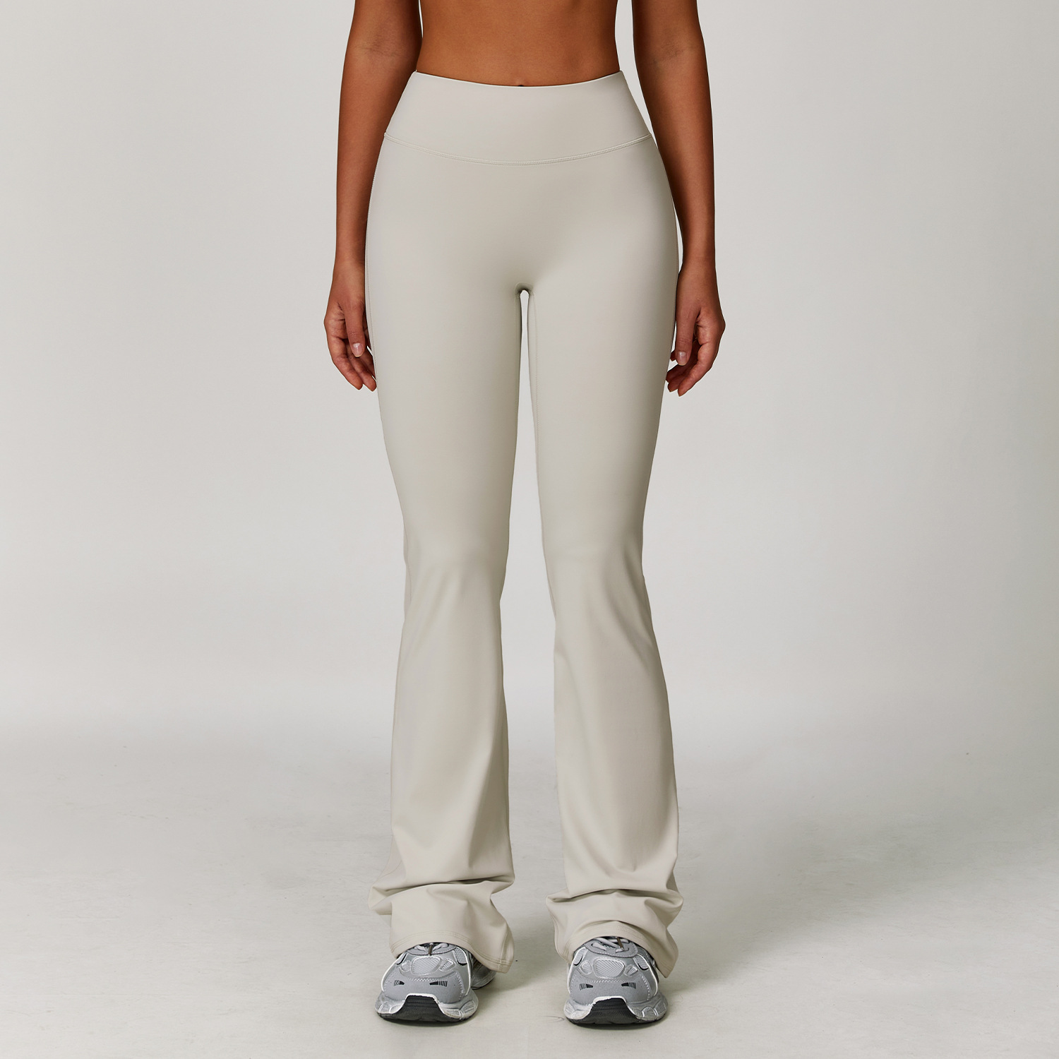 Women's Fleece Lined High-Waisted Yoga Bootcut Leggings 5061