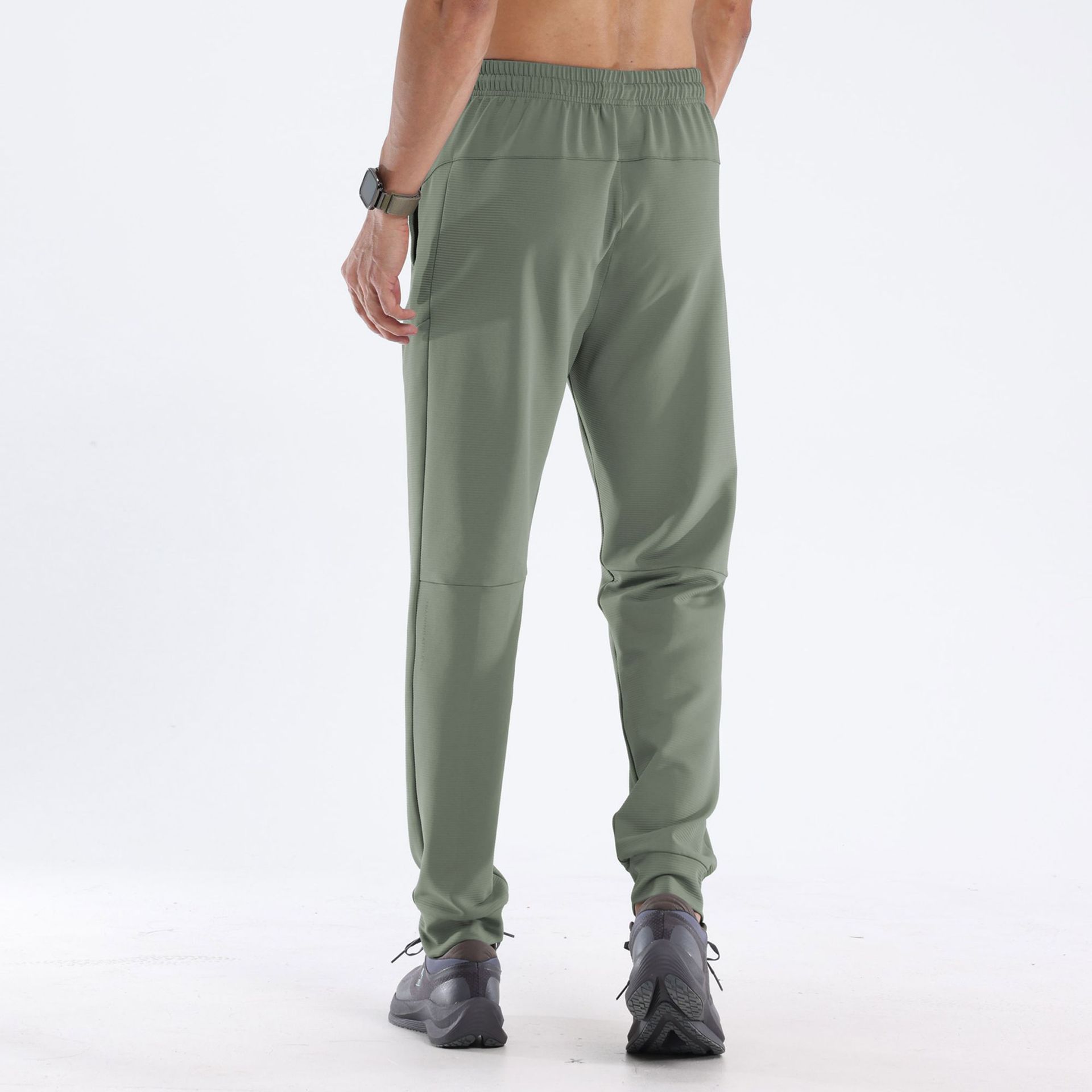 Men's Knitted Cuffed Sports Long Pants L42135