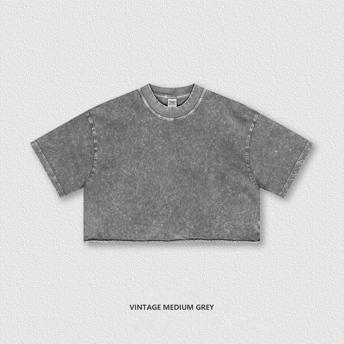 Short Crop Top Belly Button Short Sleeve BEN908