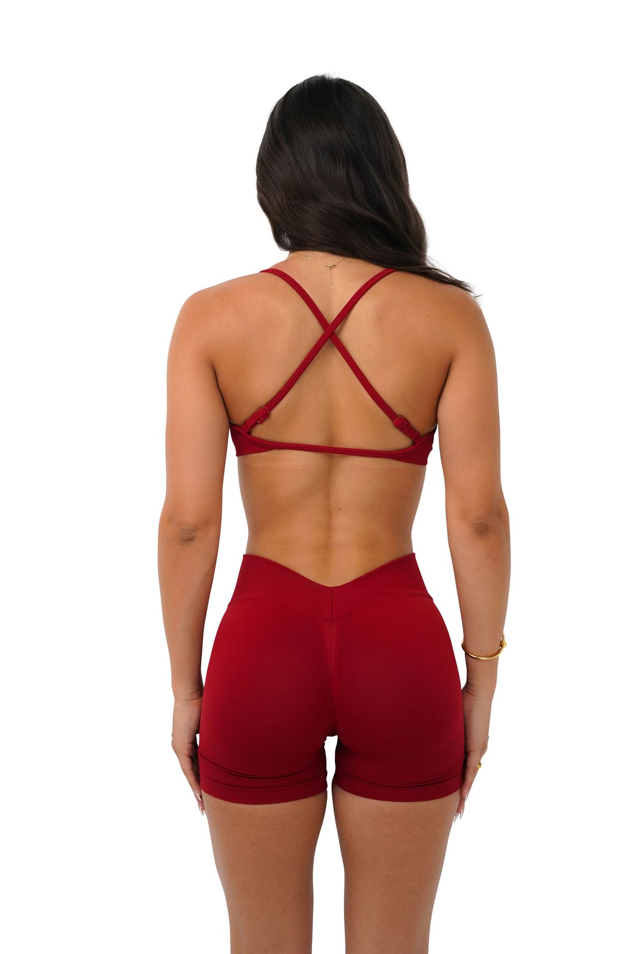 Seamless High Elasticity Butt-Lifting Yoga Shorts SG8003DK1