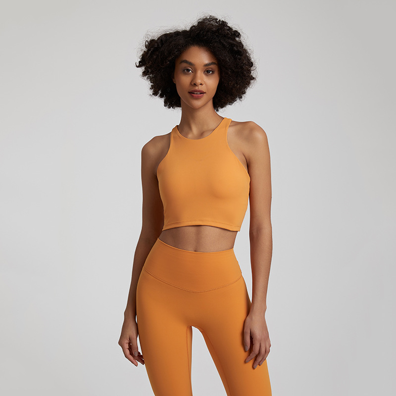 Shockproof Running & Yoga Sports Bra Tank Top with Built-in CupsS KL-LQ4032