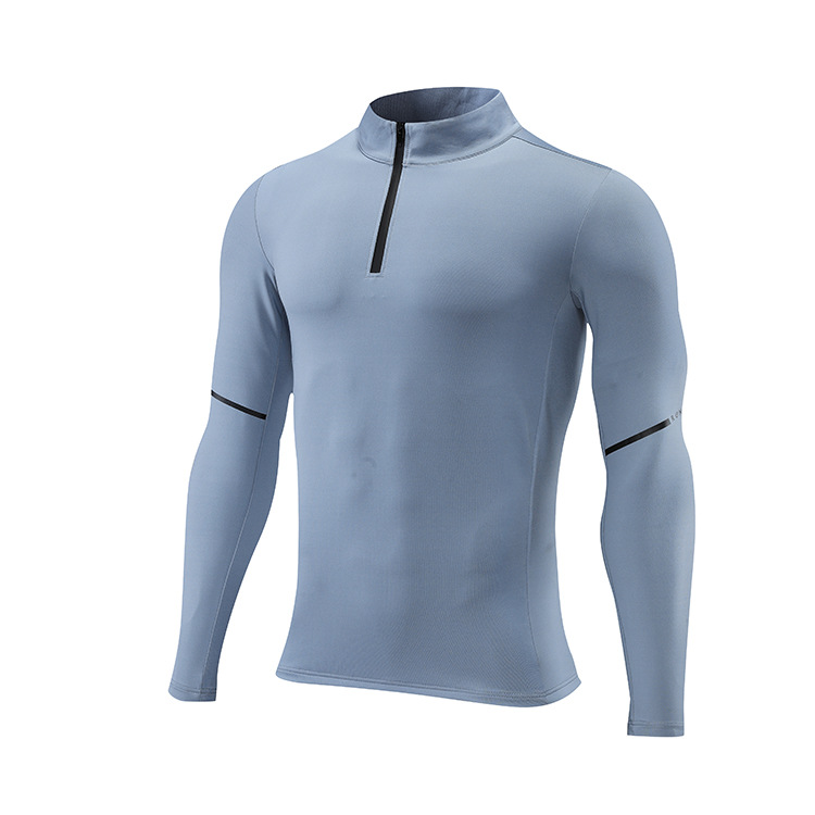  Men's Round Neck Quick Dry Long Sleeve Shirt 807