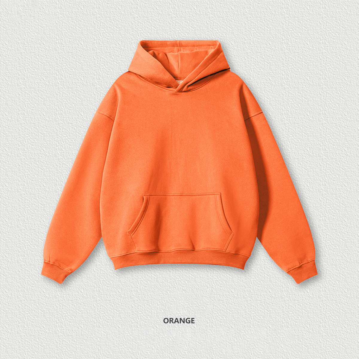  Casual Loose Fleece-Lined Hoodie BEW2406
