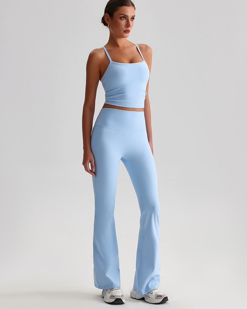 Western-Style Open-Back Quick-Dry Yoga Tank Top for Fitness SKL-LQ2159